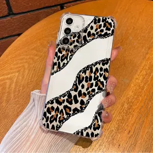 leopard print phone case pattern Phone Case Childhood Favorite Cartoon  For SAMSUNG GALAXY A14 A15 A16 A25 A26 A34 A35 A36 A53 A54 A55 A56 4G 5G Four - corner Anti - fall Shell Cover with Full Lens Protection