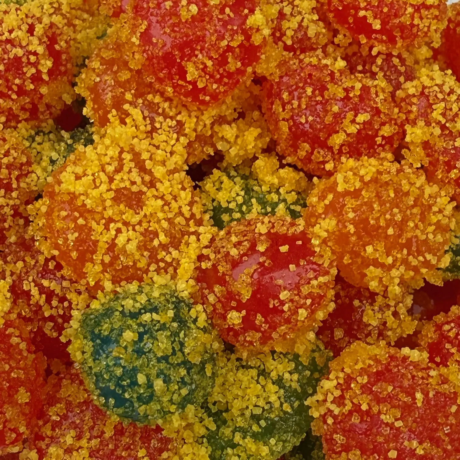 Pineapple Gusherz Soft Sour Candy, Fruity Jelly Center Tangy Sour Sweet Flavors Candies, Individual Pieces of Gummies Snack