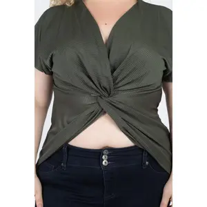 Olive Plus Size Top