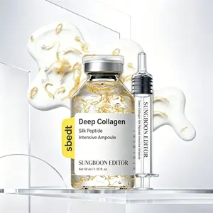 [Sungboon Editor]Sungboon Editor Silk Lifting Peptide Ampoule 40ml/1.35 fl oz, At-Home Face-Lift Serum with Multi Peptides & Deep Collagen, Anti-Aging Ampoule for Wrinkle Reduction, Plumping & Firming Korean Skincare