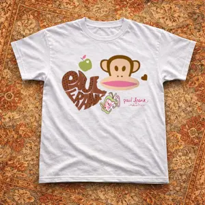 Paul Frank Julius Graphic Baby Tee – Cute Y2K Retro Vibes