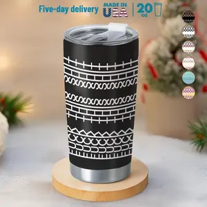 Judywin Talk Hidden Message Mens Gifts 20Oz Stainless Steel Tumbler Bold Optical Design with Secret Statement Funny Gift for Stress Relief Office or Home Drinkware Mug Water Bottled Black straw tumbler Thermal Flask Thermos Cup