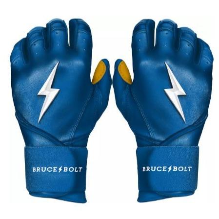 BRUCE BOLT Men's Original Series Long Cuff Batting Gloves For Everyone