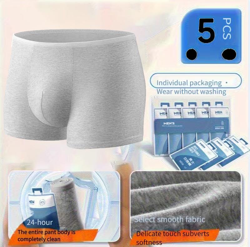 Perfect for travel, hospital trips, business travel, hotel stays and camping, these portable disposable underwear are essential supplies for outdoor adventures and emergency daily use