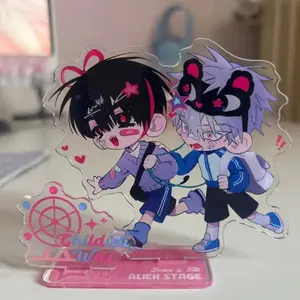 New Self-Made Anime Peripheral Alien Stage Acrylic Standing Plaque Desktop Decoration Room Ornament Cute Fans Birthday Gift Toys