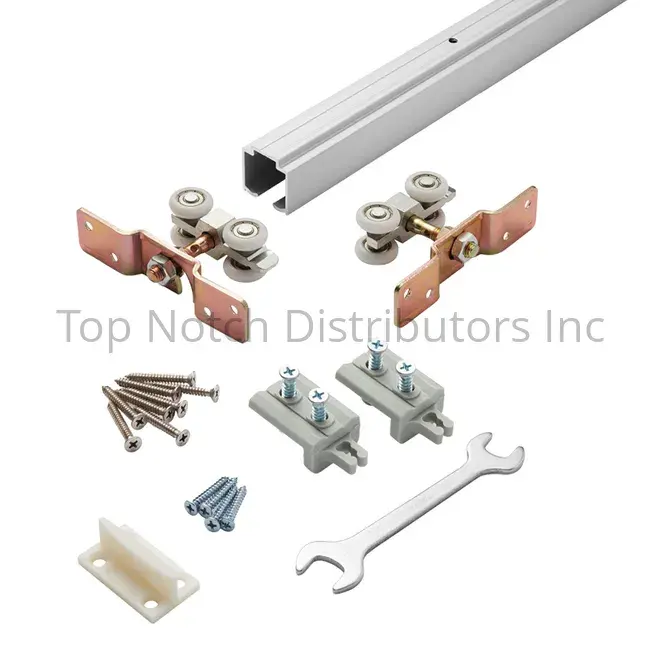 212 MAIN H200 Series Zinc Alloy Sliding Panel & Sliding Door Hardware Kit with Soft-Close Function for Face/Soffit Installation, Sliding Doors