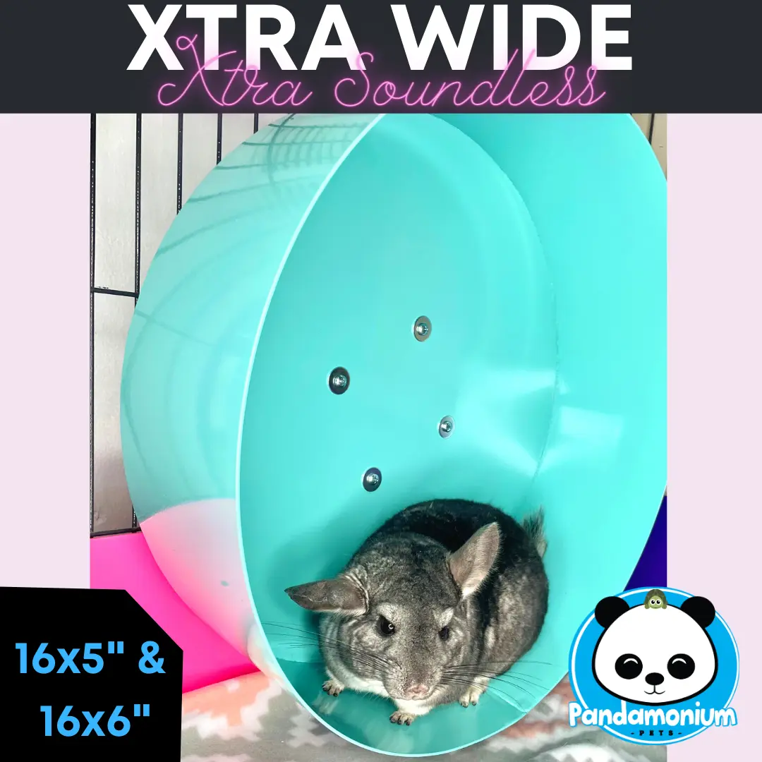 16x5 and 16x6 XTRA Wide XTRA Soundless Spinner- Chinchilla wheel-Multiple colors
