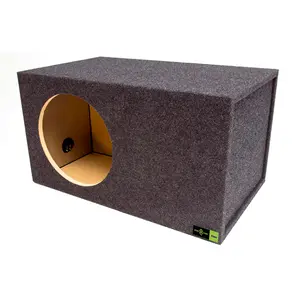 SQ-12LSVDD 12 in Soundqubed Single Vented SPL HDS-HDX Series-All 1 Inch Construction-Proudly USA Built