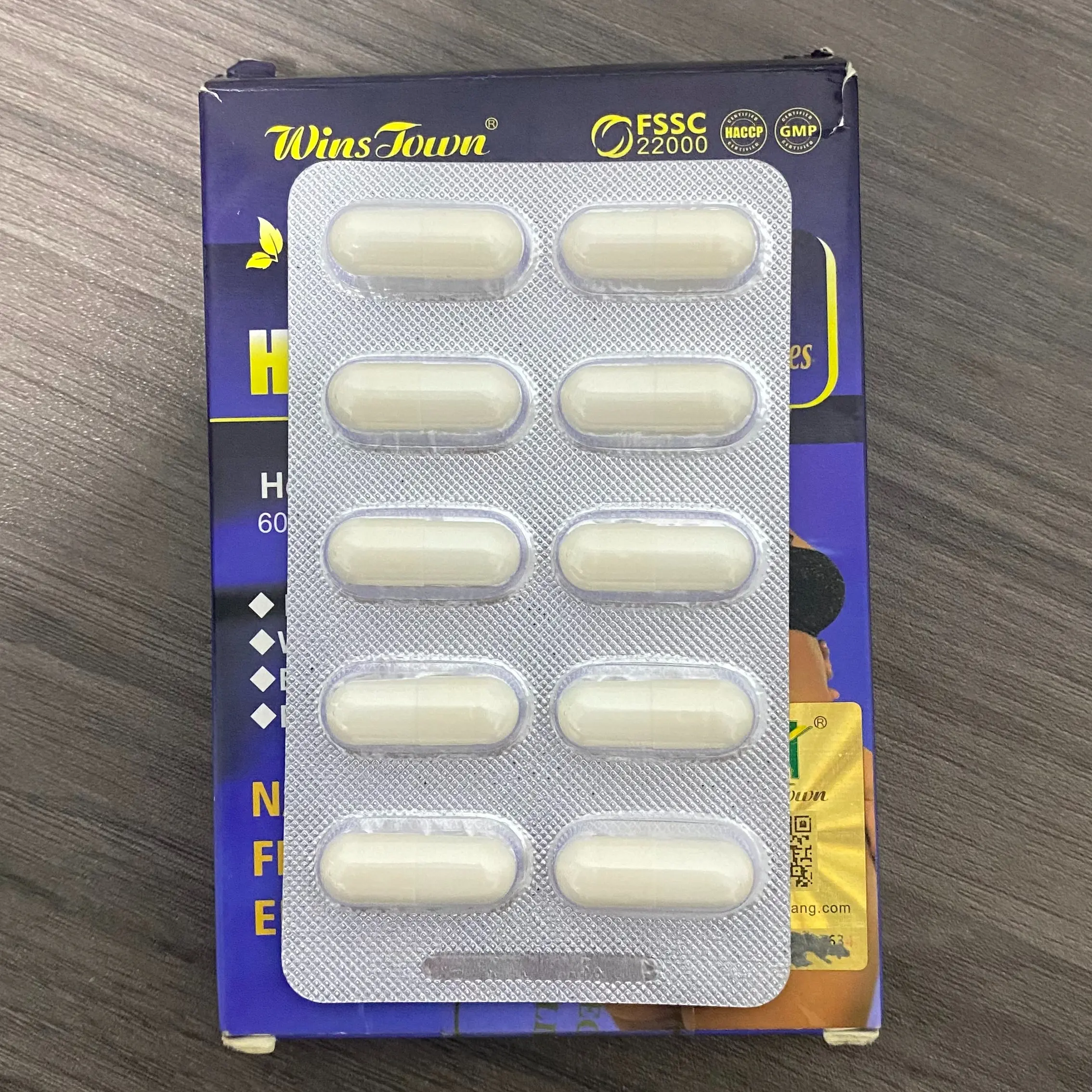 Wins Town Women's Wellness Capsules