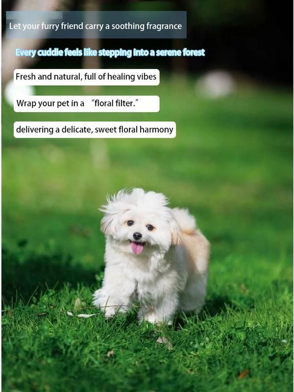 Pet Deodorizing & Calming Spray - Alcohol-Free, Non-Irritating, Safe if Licked - Pheromone-Free Mist for Dogs & Cats - 1 fl oz