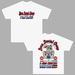 Khamzat Chimaev Borz Dental Group T-Shirt UFC Khamzat Borz Chimaev Tee Ultimate Fighting Championship Graphic Tee for UFC & Sports Fans Short Sleeve Crew Neck Retro Soft Cotton MMA Shirt Perfect Gift for UFC Fans MMA Fans American Made Fightwear