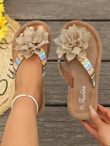 New Vintage Woven Strap Wedge Sandals, Soft Non-Slip Sole, Summer Denim Jeans Friendly, Plain PU Leather Upper, Fashion Footwear