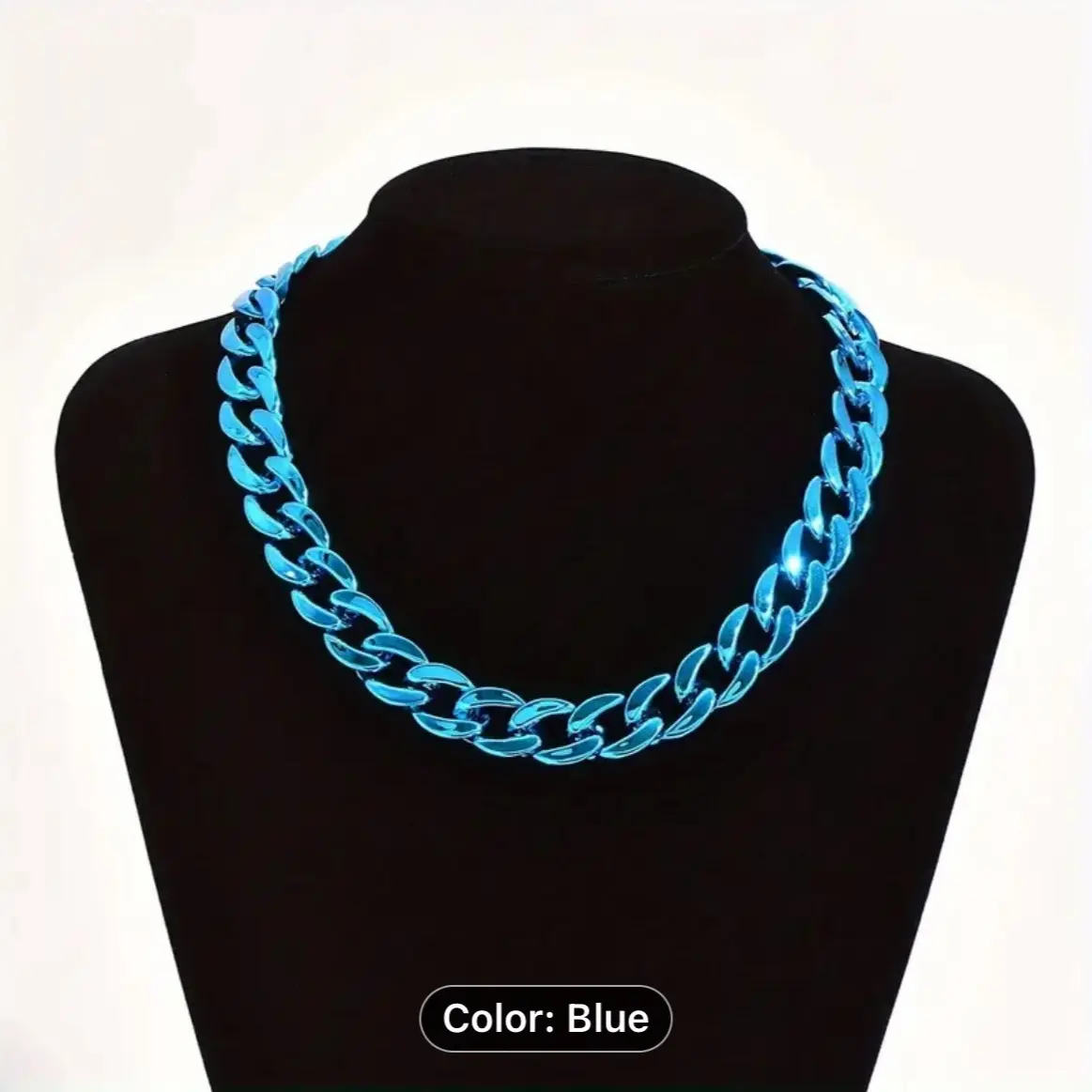 Acrylic chain necklace