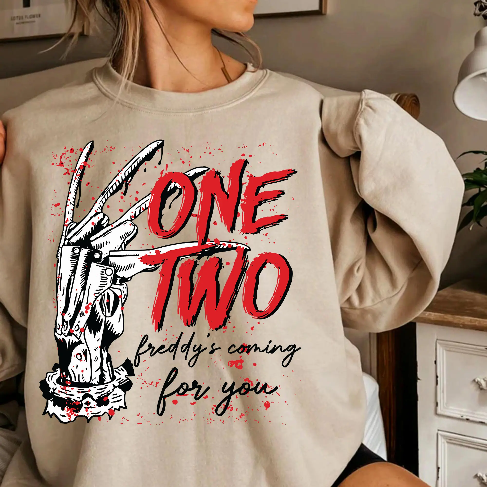 Halloween Horror Unisex Shirt,Retro Halloween Scary movie Sweatshirt, Halloween Aesthetic, Vintage Halloween shirt, Graphic Sweatshirt, Fall Shirt