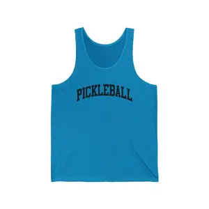 Pickleball Unisex Tank Top - ARCHED PICKLEBALL