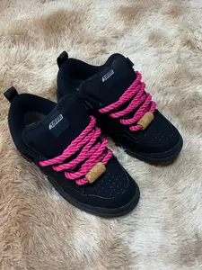 Warrior Board Shoes, Retro Outdoor Men's Sneakers, Laces, Thick Tongue, Pure Canvas, Rubber, Casual Fall & Winter Footwear