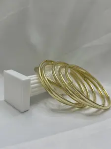 Set of 60 cm 3 or 6 Bangle Bracelets for Everyday Wear and Gift Ideas Versatile and Comfortable Design