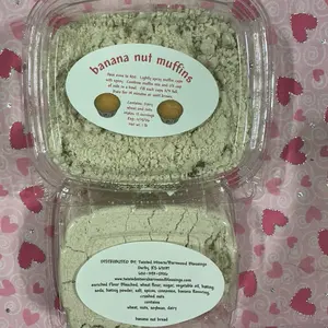 Banana nut muffin mix