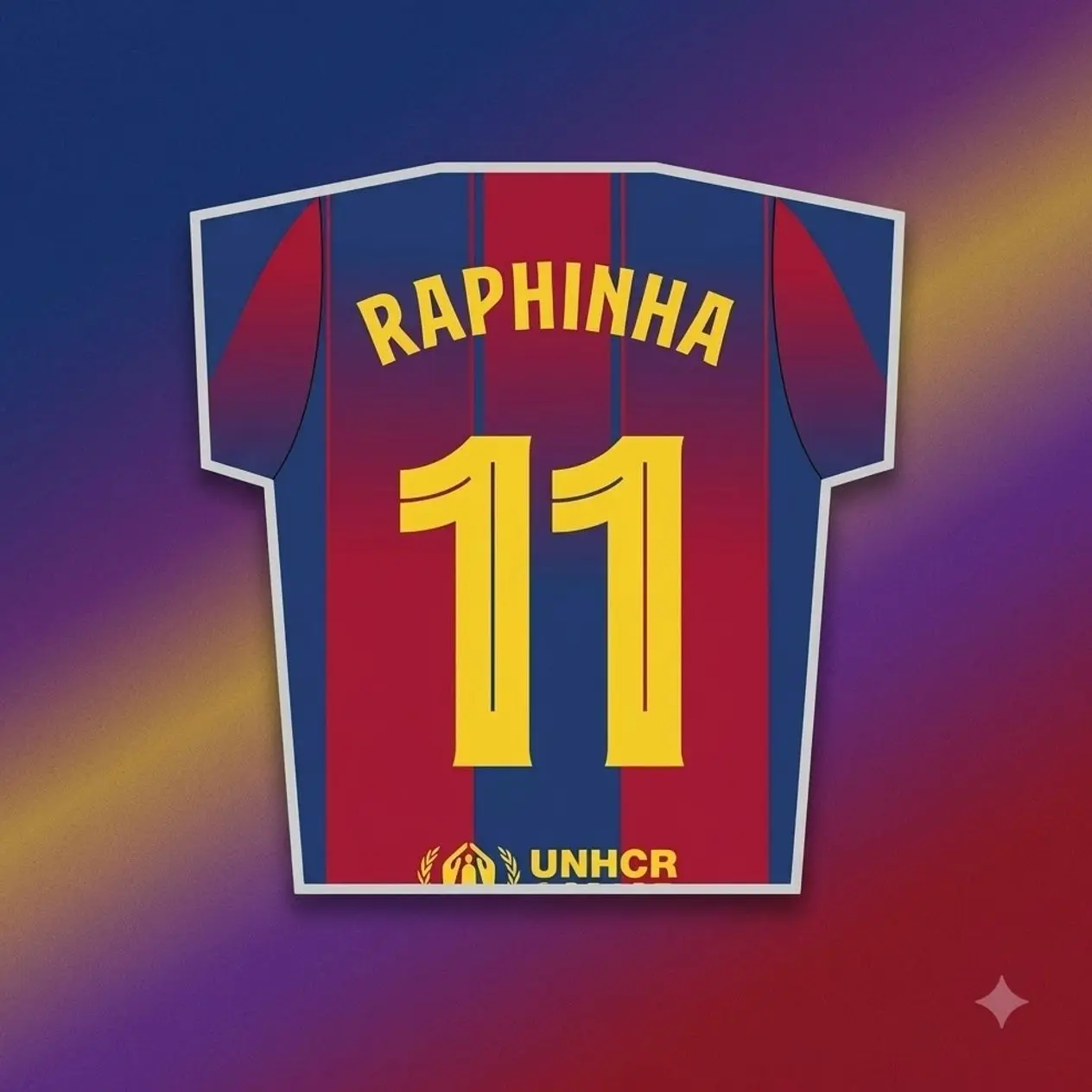 Custom Barc Raph#11 Special Edition Soccer Jersey Blue Red Football Shirt Unisex