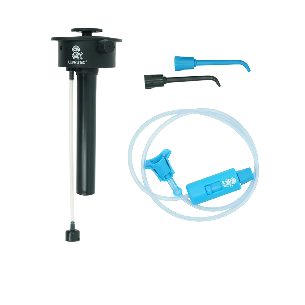 LUNATEC Mist, Shower, Hydration & Bidet Spray Lid Kit. 3-in-1 cooling, cleaning & hydration.  Fits Hydro Flask, Thermoflask & Takeya.