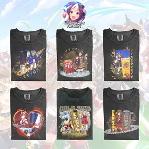 [Uma Musume Fan Shirt Collection] The Vintage Uma Musume: Pretty Derby vs Energy Drink Comfort Color Shirt, Uma Musume Graphic Tee, Manga Style Shirt, Horse Girl Graphic Shirt, Y2K Gaming Shirt, Gift for Men, Crew Neck Shirt, Trending Shirt