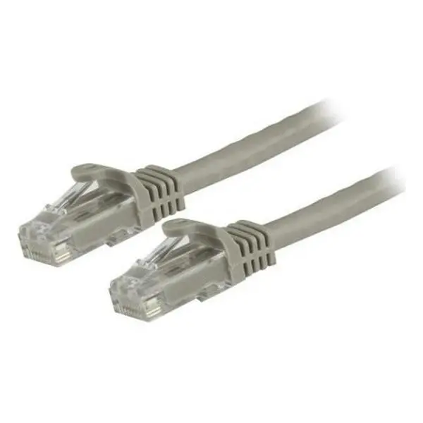 Startech N6PATCH30GR 30 ft RJ-45 Network Cable - PVC Construction, 500 MHz, ETL Listed, 1000 Mbit/s, 10/100/1000Base-T(X), Gold Contacts, High-Speed Data Transfer for Computers, Office Network Components