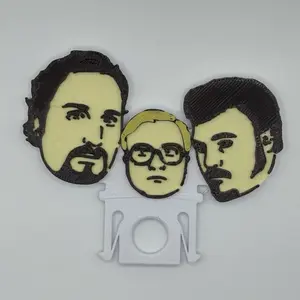 TPB Canadian Bubbles Julian Ricky hard hat clip - High Quality PLA, Versatile Design for Full Brim, Cap Style, and Bump Caps,