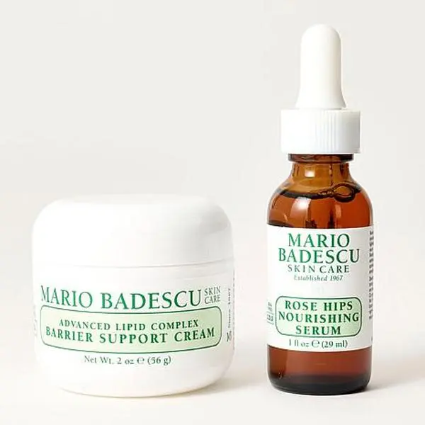 Mario Badescu Rosehip Serum & Skin Barrier Cream Duo
