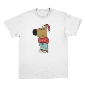 Funny Meme Chill Guy Christmas Shirt, Funny Dog Cartoon Shirt, Tik Tok Meme Shirt, Chill Guy Xmas Tee, Casual and Relaxed, Joke Tee Merch