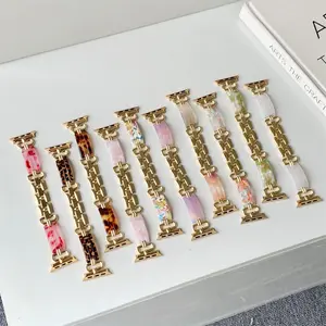 GIROUETTE Fashion Pattern Watch Band (Band Only), Replacement Watch Band for Women, Wearable Accessories Compatible with Apple Watch Series, Smart Watch Straps