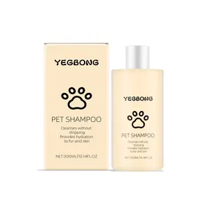 Yegbong Pet Shampoo (300g) Gentle Cleansing Shampoo for Cats and Dogs, Makes Fur Soft and Tangle-Free
