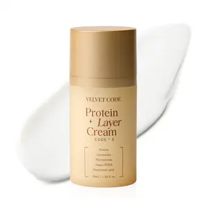 Velvet Code Protein Layer Cream - Korean Night Moisturizer for Barrier Support