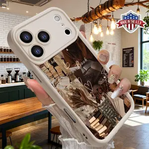 Vintage Book Lover Aesthetic Design Phone Case for iPhone 17 16 15 14 Pro Max 13 12 11 XR XS Plus Air Slim Shockproof Anti Drop Protective TPU Cover