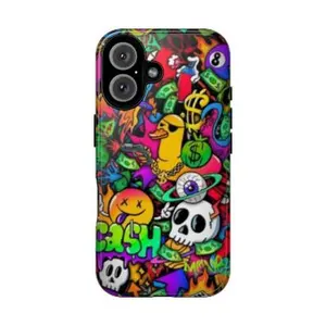 Gangsta Duck – Street Money Cover Phone Cases Phone Cover Hard Case Tough 2-piece Phone Case