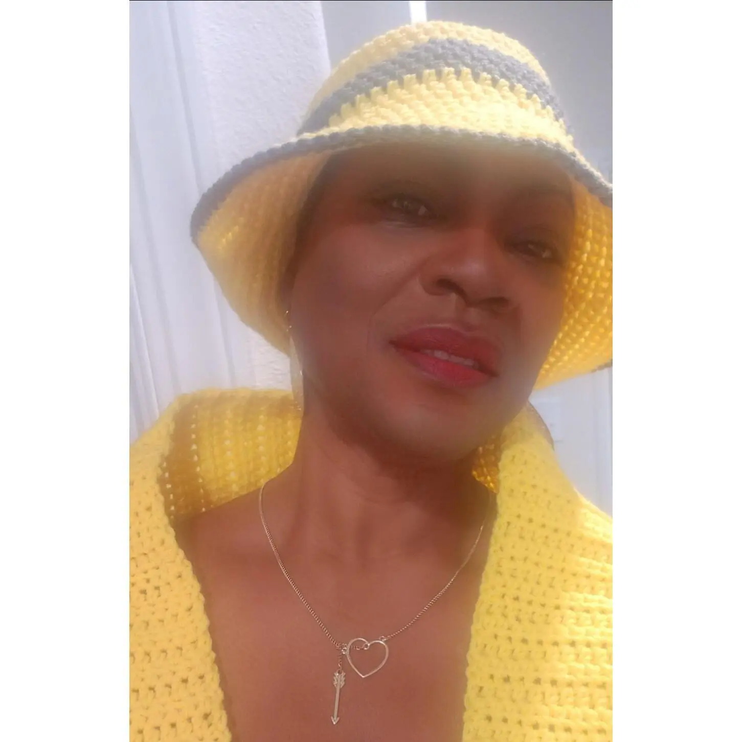 Bucket or Flapper Hat with Matching Scarf