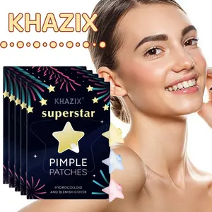 1400pcs, BeautifulStart, Colorful Star‑Shaped Hydrocolloid Skin Patches, Cute Multicolor Invisible Waterproof Facial Stickers, Daily Blemish Cover Protective Patches for Makeup‑Friendly Day & Night Use