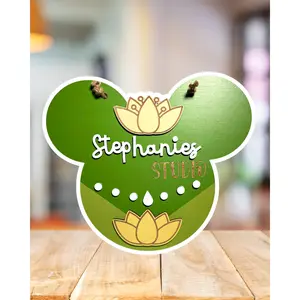 Enchanted Ears | Custom | Bayou Princess Personalized Name Sign