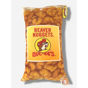 Buc-ee's Beaver Nuggets Pillow