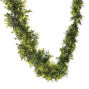 12 ft. Faux Leaf Greenery Garland