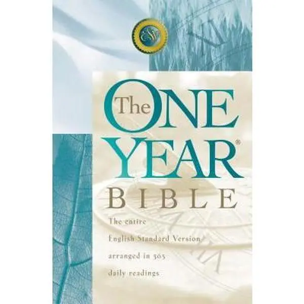 USED Book - The One Year Bible : English Standard Version : Arranged in 365 Daily Readings by Anonymous (Paperback) - english