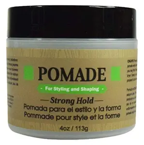 OKAY Strong Hold Hair Pomade for Men 4oz – Matte Finish, Low Shine Styling Cream | Natural Hair Pomade for All Hair Types | Paraben-Free Grooming