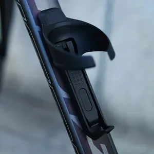 Bike Bottle Cage  With Airtag Installation, Lightweight Water Bottle Holder, Anti-Theft Hidden Slot, Sturdy for Mountain Road Bicycle
