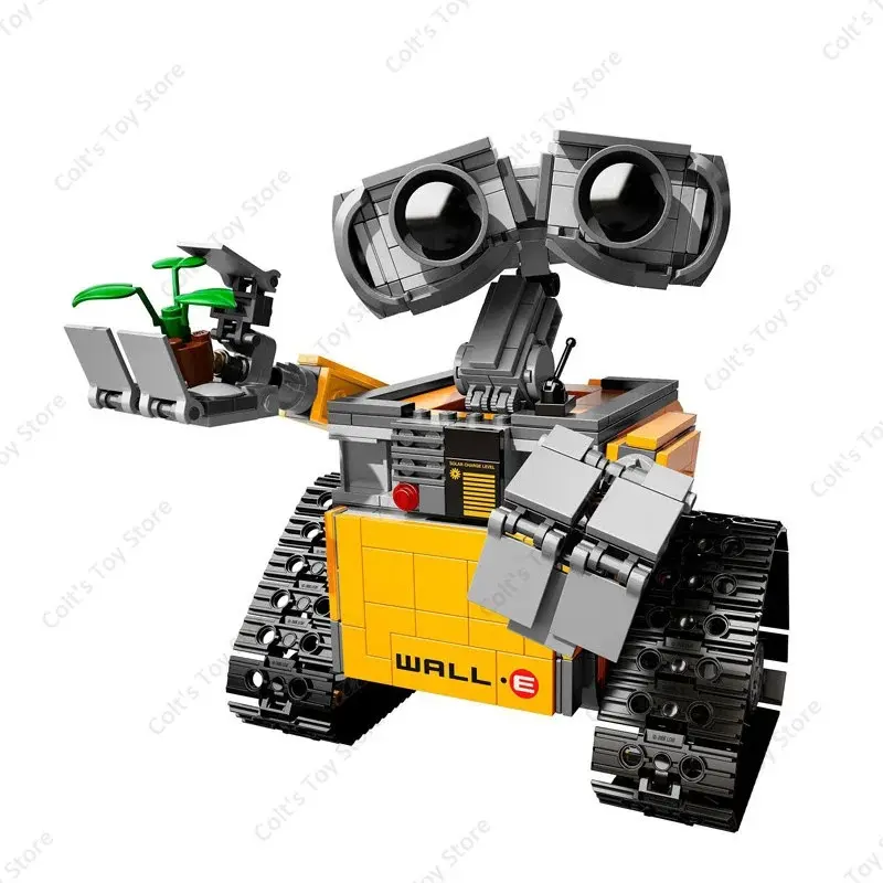 Classic Creative Anime Movie Robot Wall-E KAWAII Mini Building Block Model Kit Children Educational Toys Figure Bricks Gifts Set