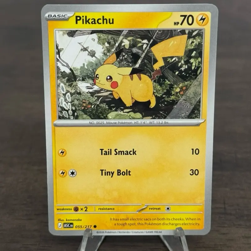 Pikachu - Pokemon 055/217