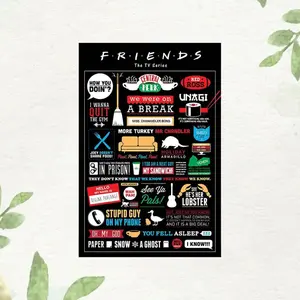 TV Show Aluminum Poster - Unique Fan Gift & Home Decor