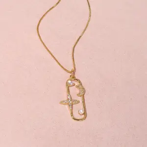 Moon & Star Necklace