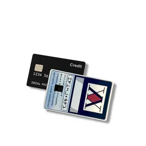 Holographic Hunter x Hunter Credit Card Skin Decal Cover | Matte Finish Realm Of Shadows
