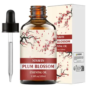 30ML/60ML/100ML Plum Essential Oil, Plant Extracts, Body & Facial Care, DIY Diffusers, Multi-Scene Use, Perfect Holiday Gift Choice