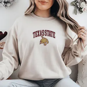 Texas State Shirt, Texas Sweatshirt, Texas Hoodie, Texas Fan Gift, Football Shirt, Bobcats Sweatshirt, Game Day Gift, College Apparel, Graduation Gift, Gift For Her, Him