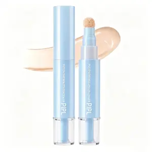 Dealsforyoudays Dual-Effect Concealer & Foundation Cosmetic - 24-Hour Long-Lasting, High-Coverage Matte Finish Korean Pressed Powder, Flawless Smoothing, Acne Mark Coverage, Nose Sculpting, Skin Nourishing, Summervibes
